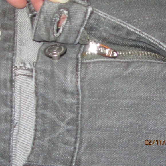 Women's Michael Kors Gray Skinny Jeans Size 6 EUC - Picture 6 of 9